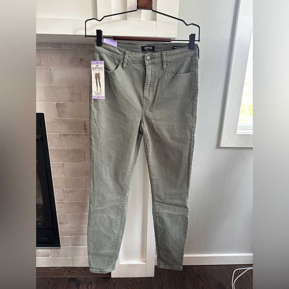 NWT Buffalo David Bitton Hanna high rise skinny pants| size 4